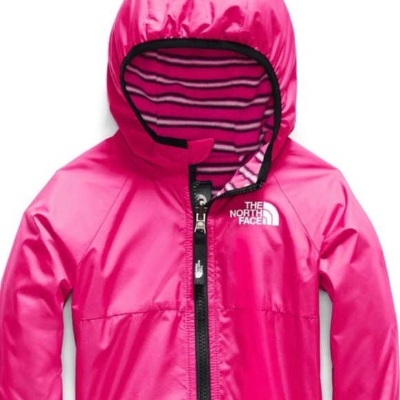 EUC The North Face 12-18 month Reversible Windwall/fleece jacket - Picture 2 of 10